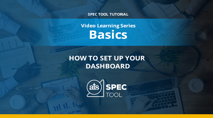 How to set up your dashboard