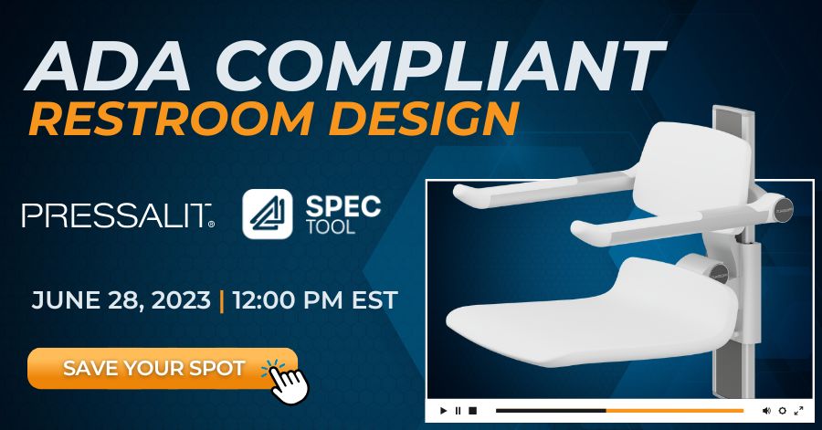 Pressalit-ADA Compliant restroom design