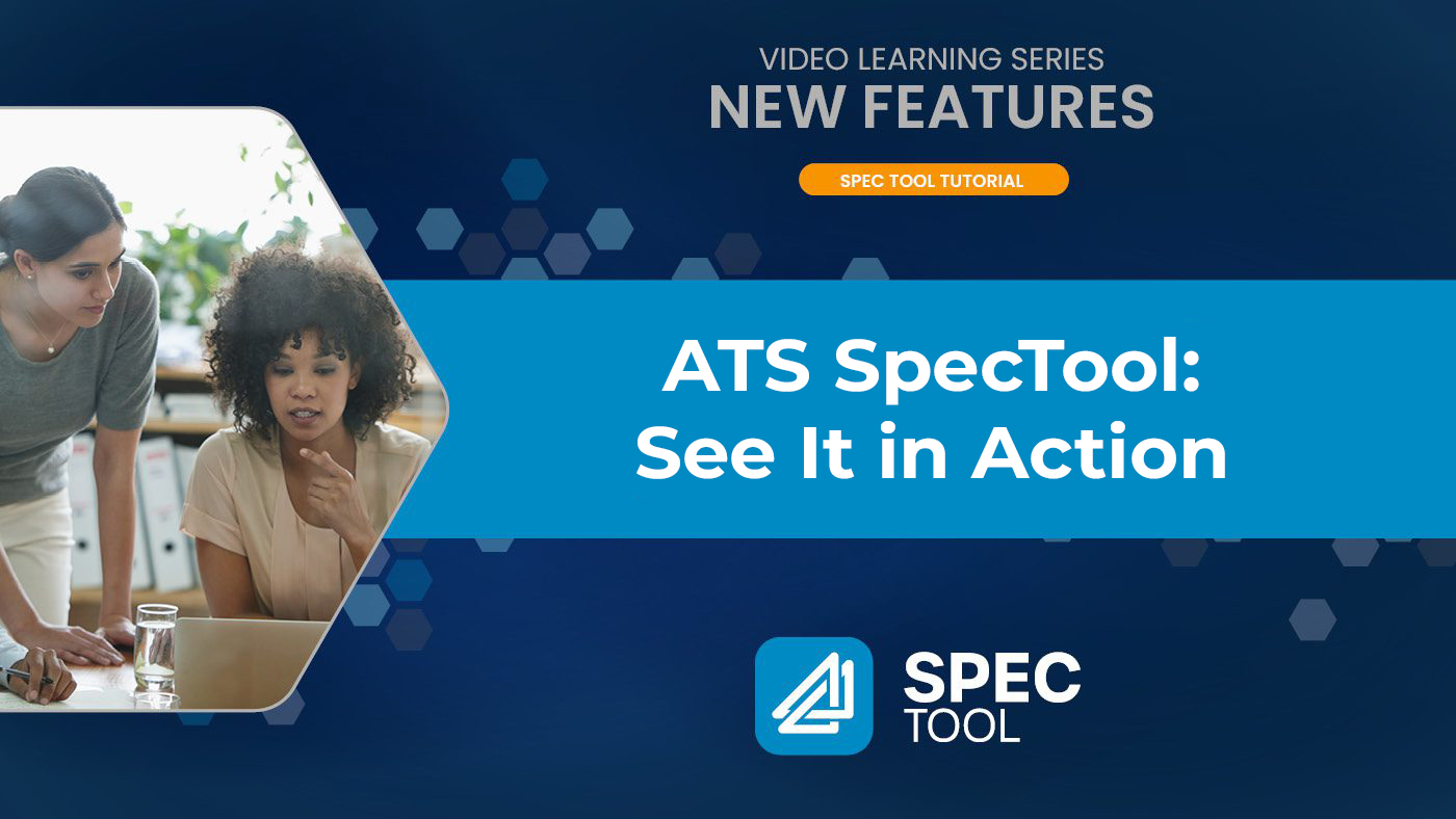 ATS Spec Tool: See It In Action