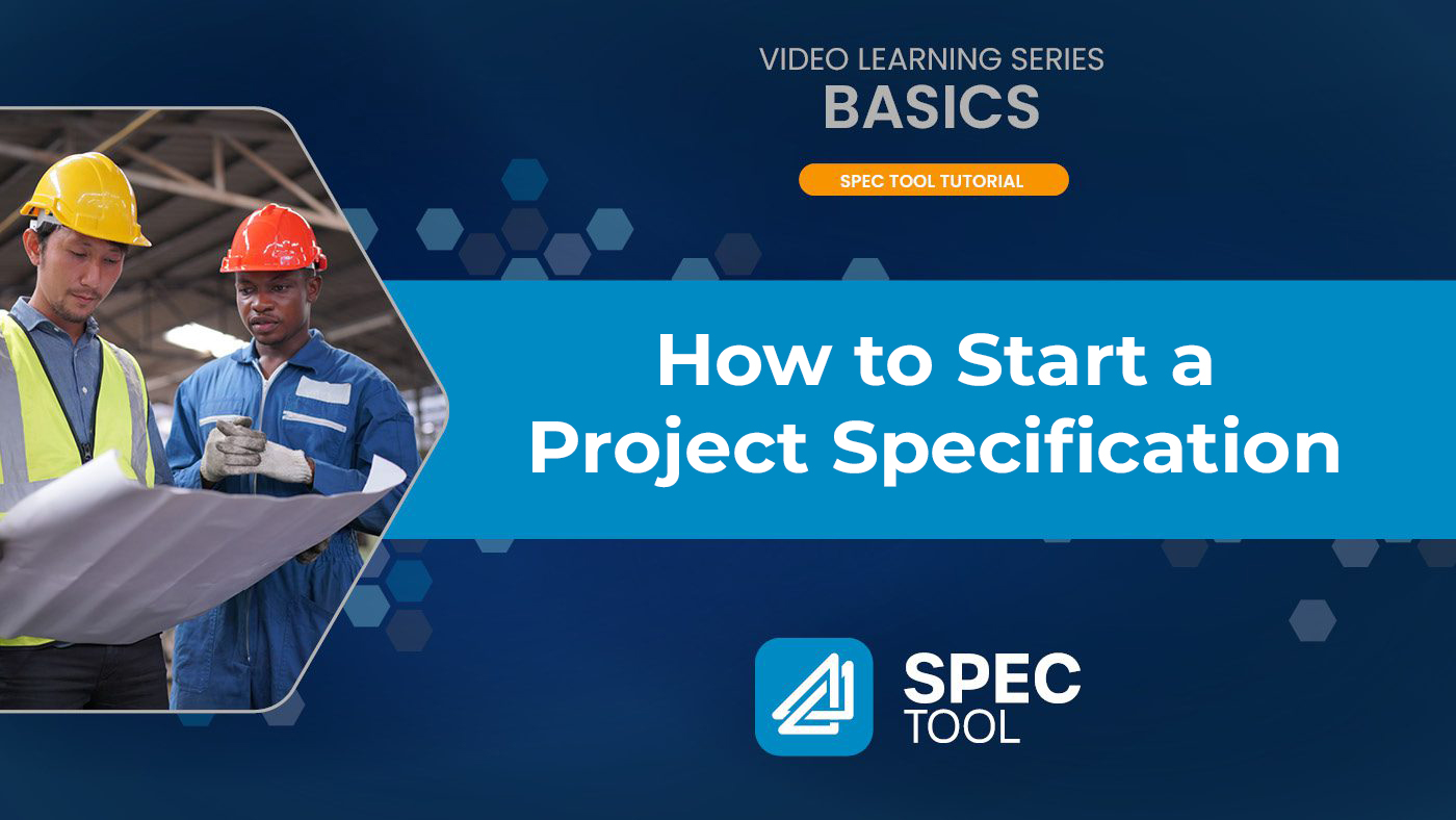 How to start a project specification