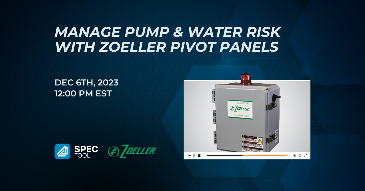 Manage Pump & Water Risk with Zoeller Pivot Panels