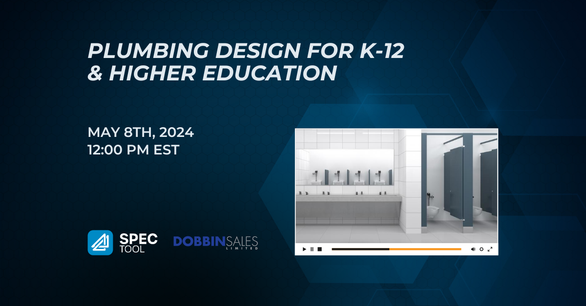 Plumbing Design for K-12 & Higher Ed (CEU)
