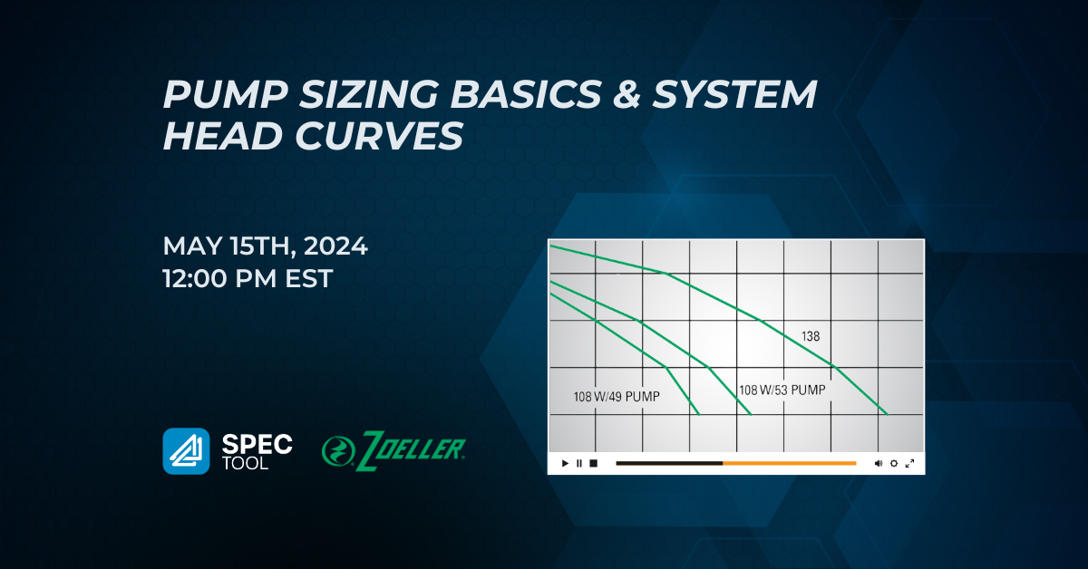 Pump Sizing Basics & System Head Curves