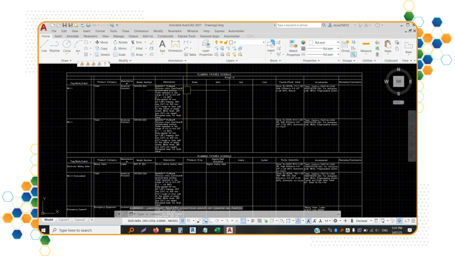 How to Import Excel Schedules into AutoCAD - ATS SpecTool