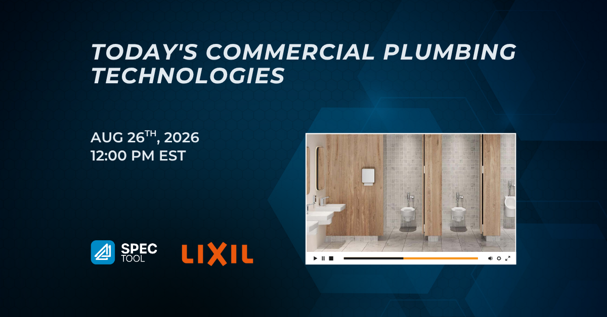 Today’s Commercial Plumbing Technologies with Lixil