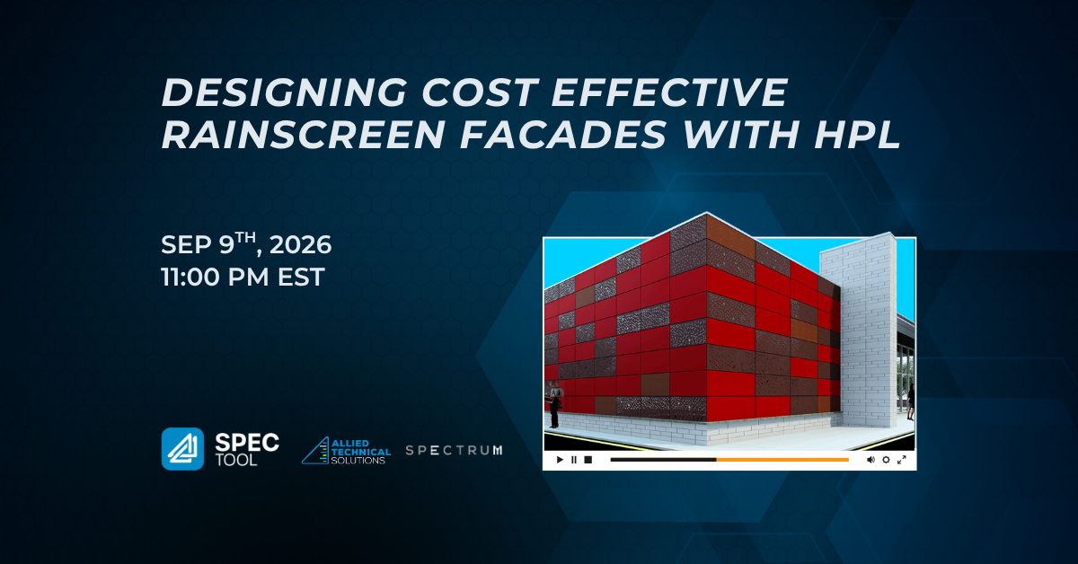 Designing Cost Effective Rainscreen Facades with HPL